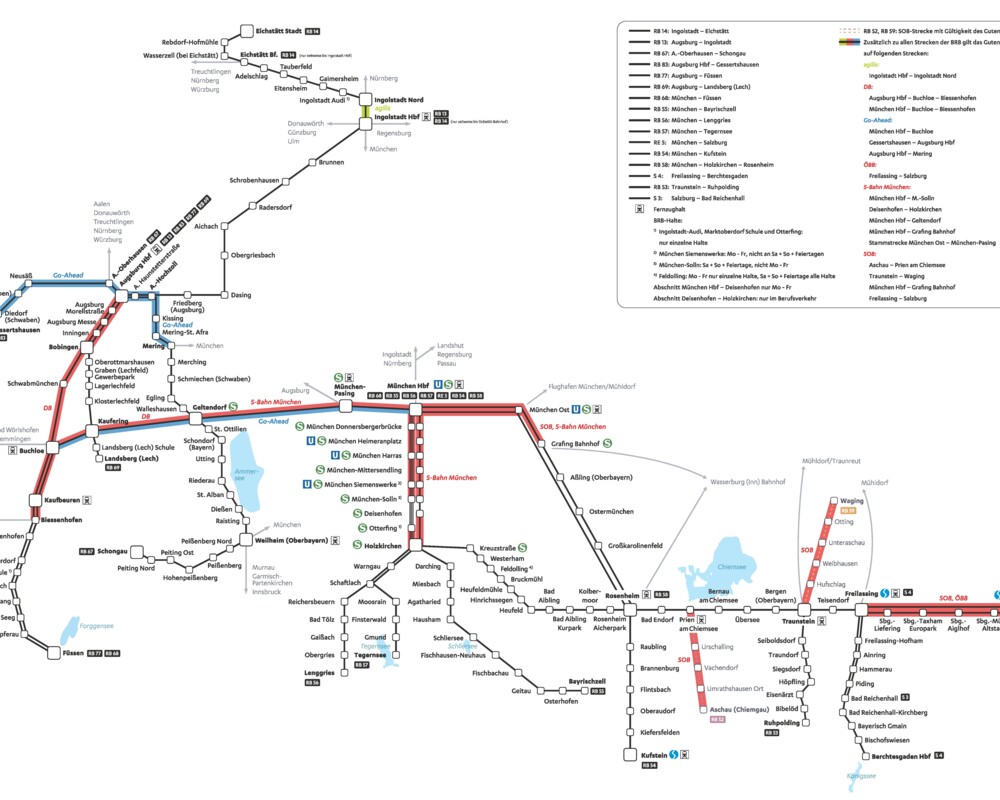 Bayerische Regiobahn Anreise & Mobilität Planen & Buchen Lenggries